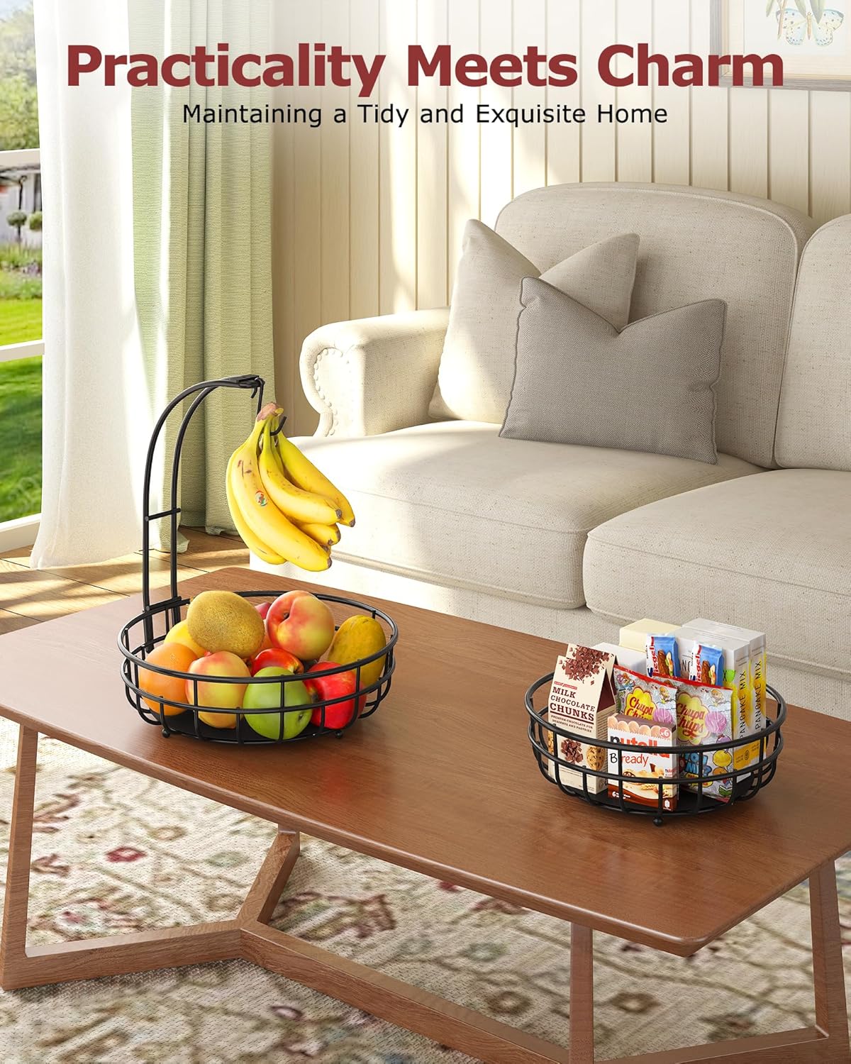 Modern Fruit Storage for Kitchen Counter