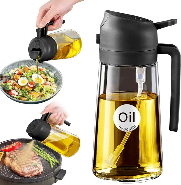 2 in 1 Oil Dispenser Bottle