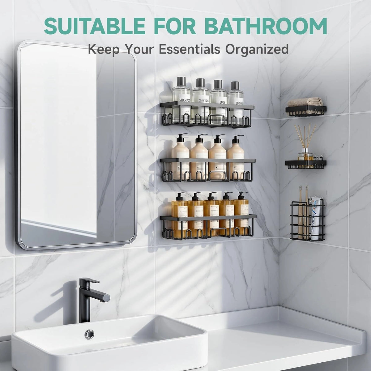 Wall-Mounted Organizers and Storage