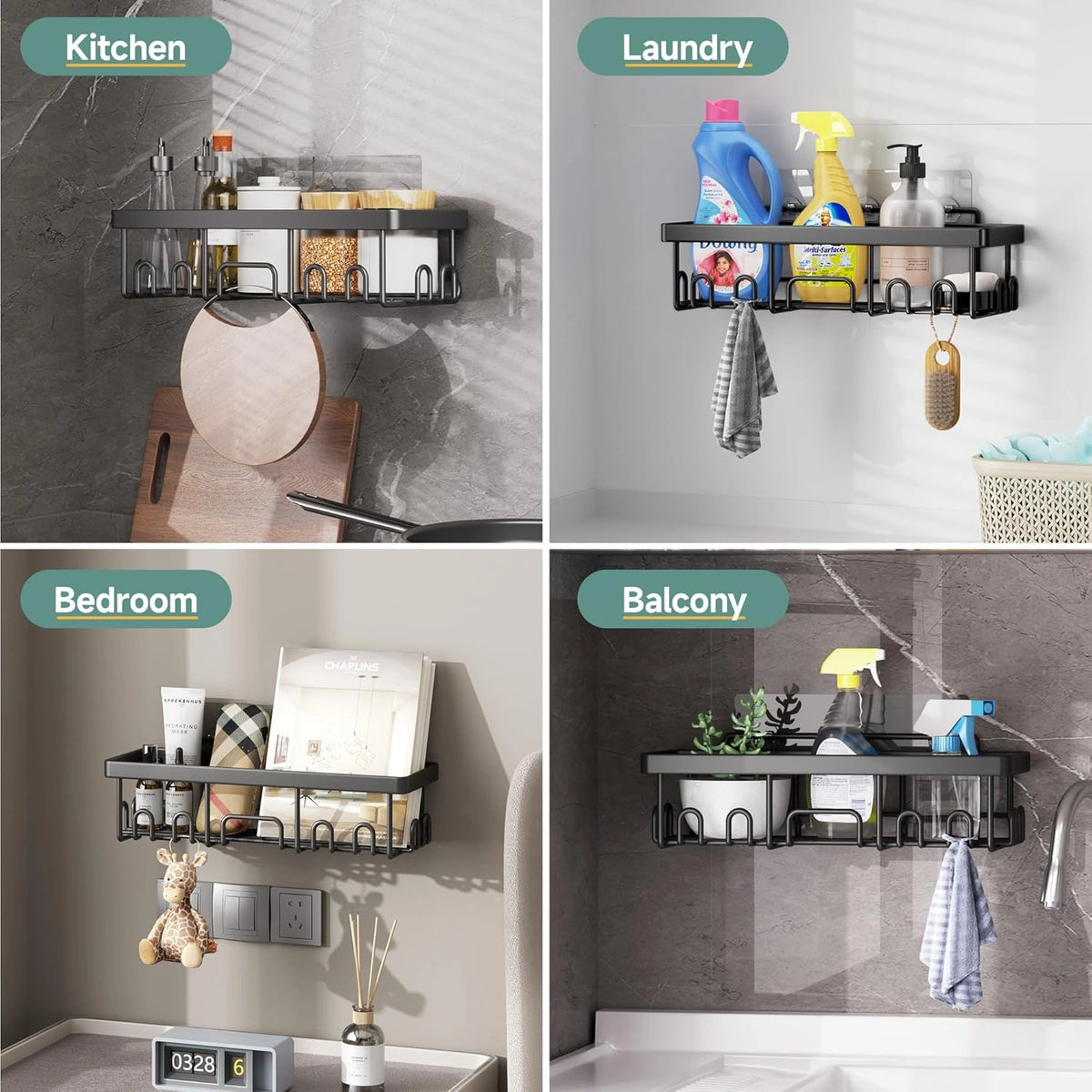 Wall-Mounted Organizers and Storage