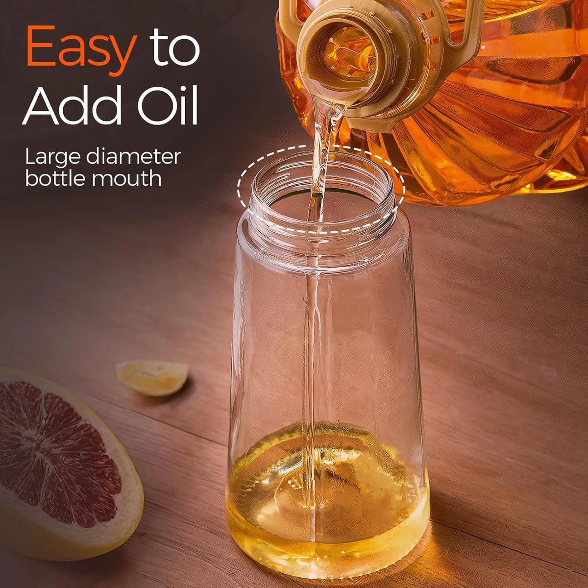 2 in 1 Oil Dispenser Bottle