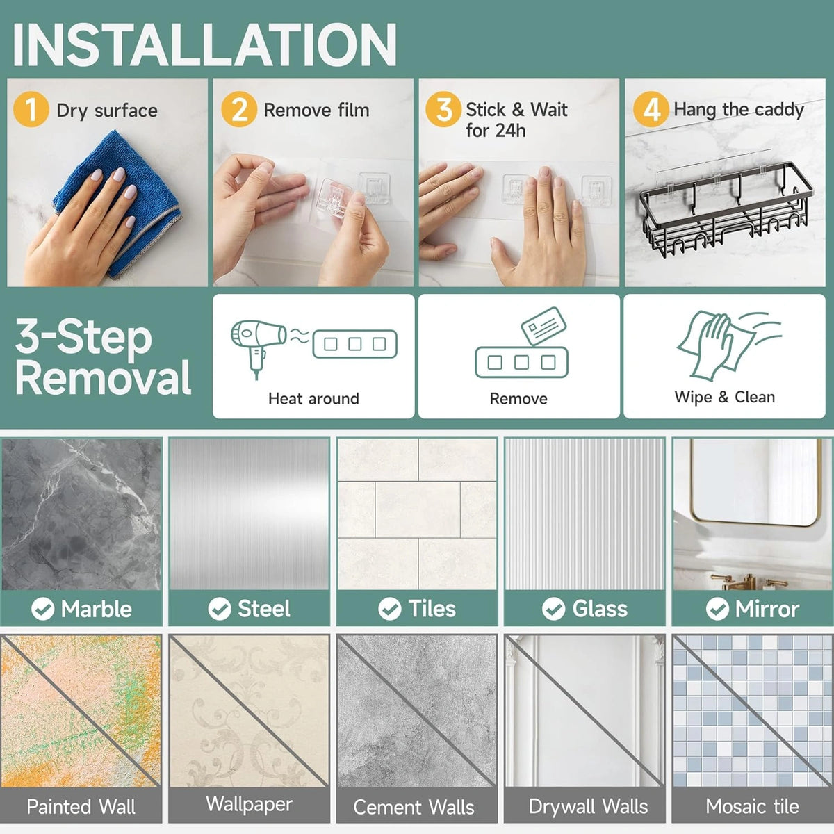Wall-Mounted Organizers and Storage